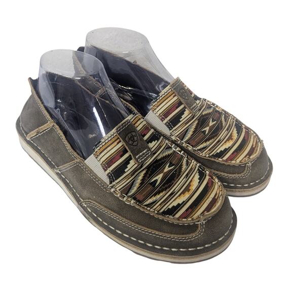 Ariat Cruiser Chimayo Slip In Flat Aztec Southwestern Sneaker Shoe 10046902 Sz 8 - Picture 1 of 10